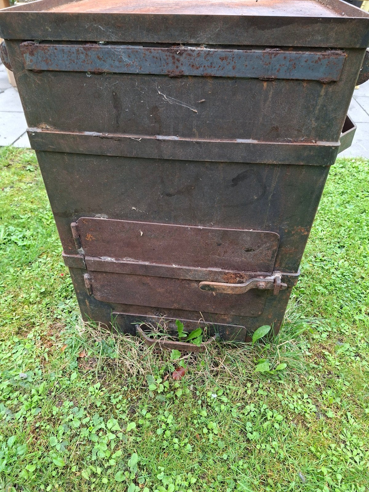Grote gietijzeren houtkachel, Ophalen, Overige materialen, Gebruikt, 50 tot 100 cm