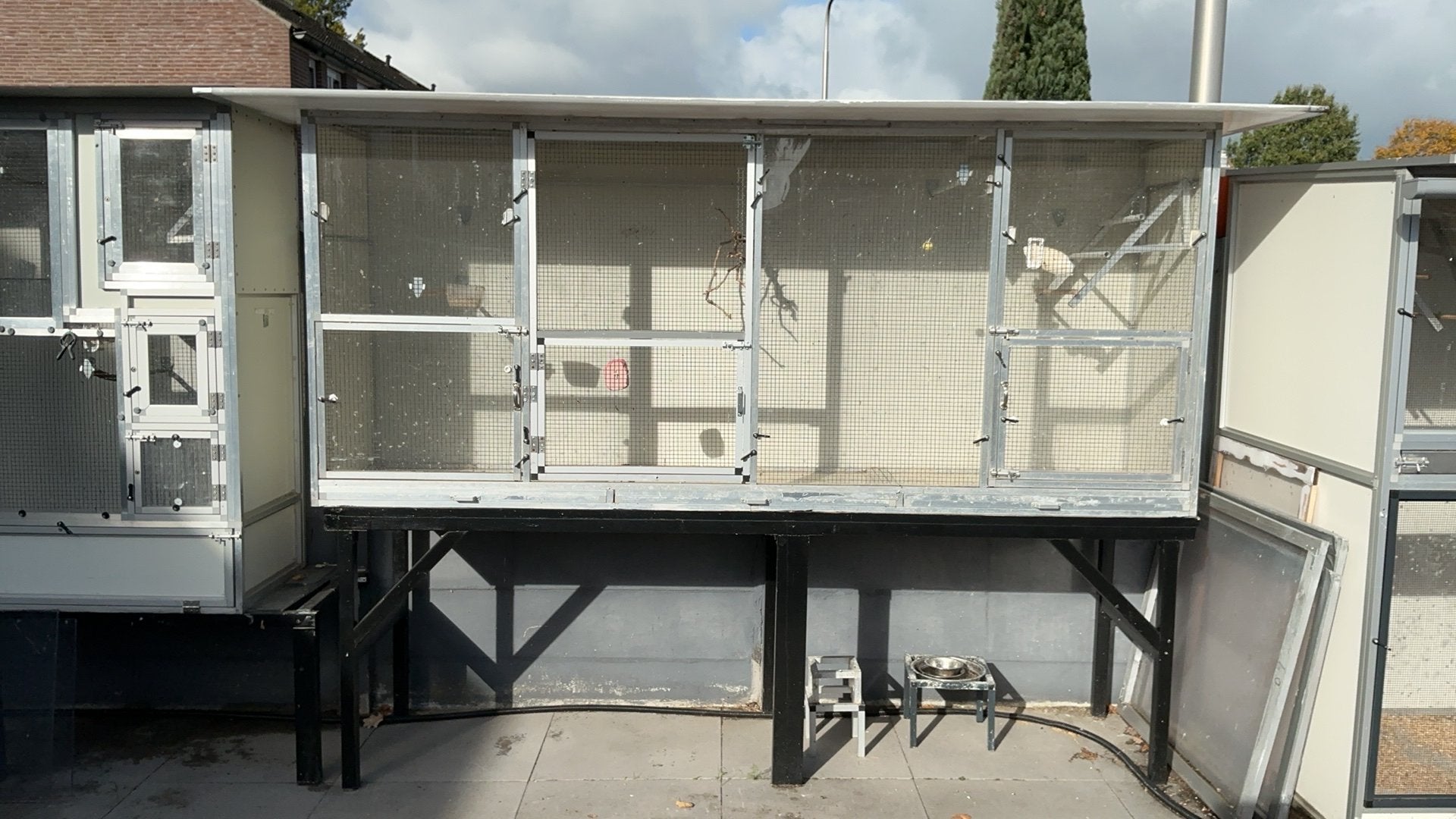 Te koop, Ophalen of Verzenden, Zo goed als nieuw, Aluminium, Volière