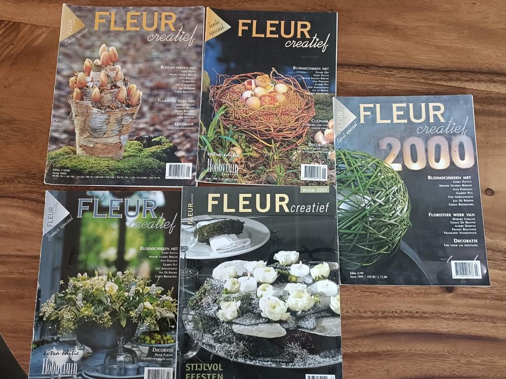 Fleur Creatief Tijdschriften - Diverse Edities, Ophalen of Verzenden, Gelezen, Overige typen