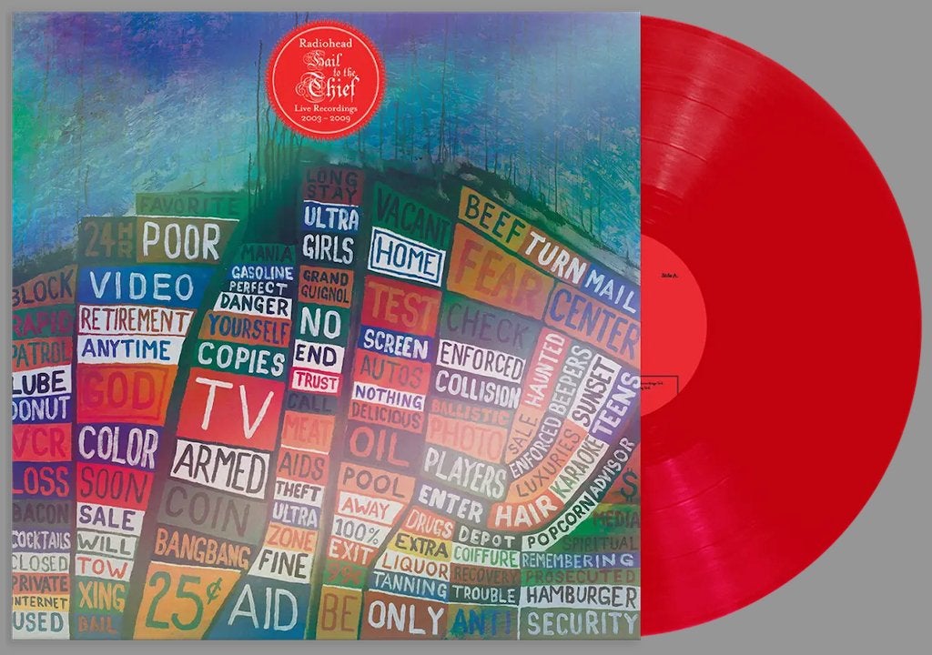 Vinyl LP Radiohead Hail To The Thief Live Recordings RED NEW, LP, Colored vinyl, Pop, Ophalen of Verzenden