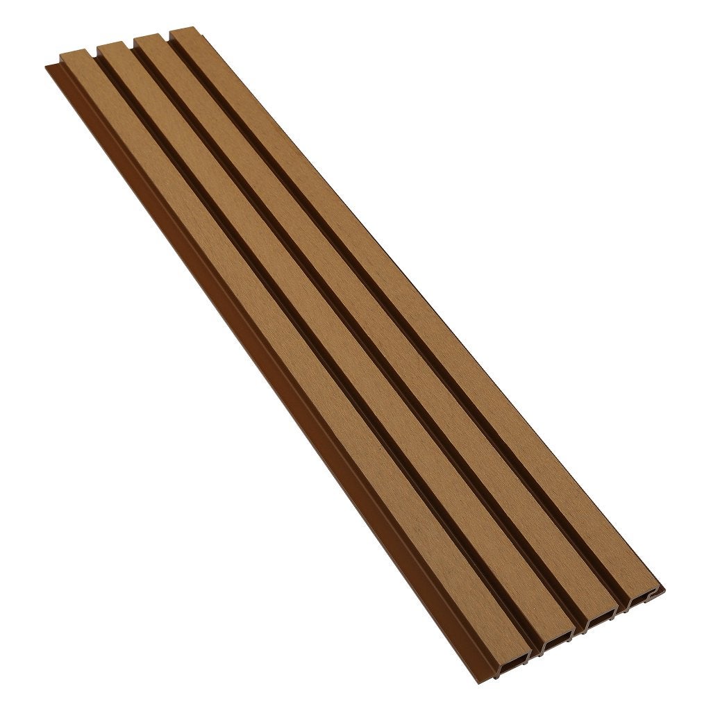 WPC Gevelbekleding Teak A21 2900 x 219 x 26 mm, Doe-het-zelf en Verbouw, Platen en Panelen, Ophalen of Verzenden, Nieuw, Overige materialen