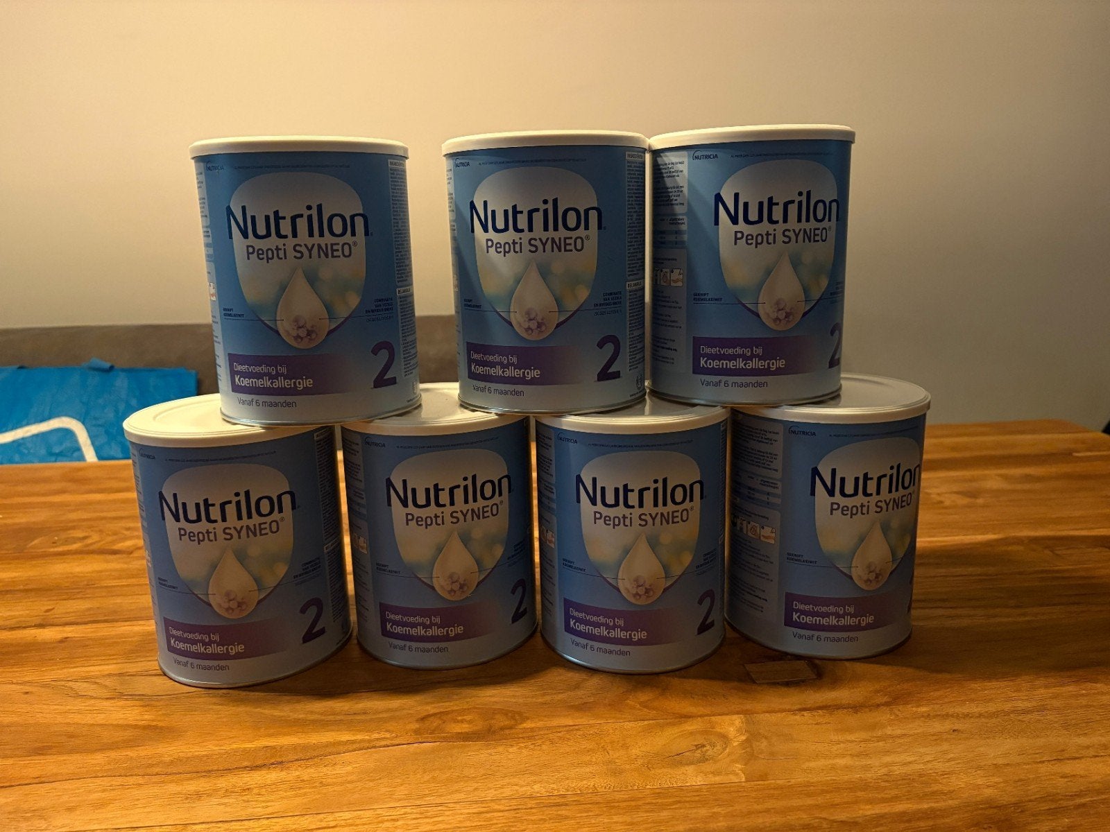 Nutrilon Pepti SYNEO 2 - 7 blikken, Ophalen of Verzenden, Nieuw, Overige typen, Nutrilon