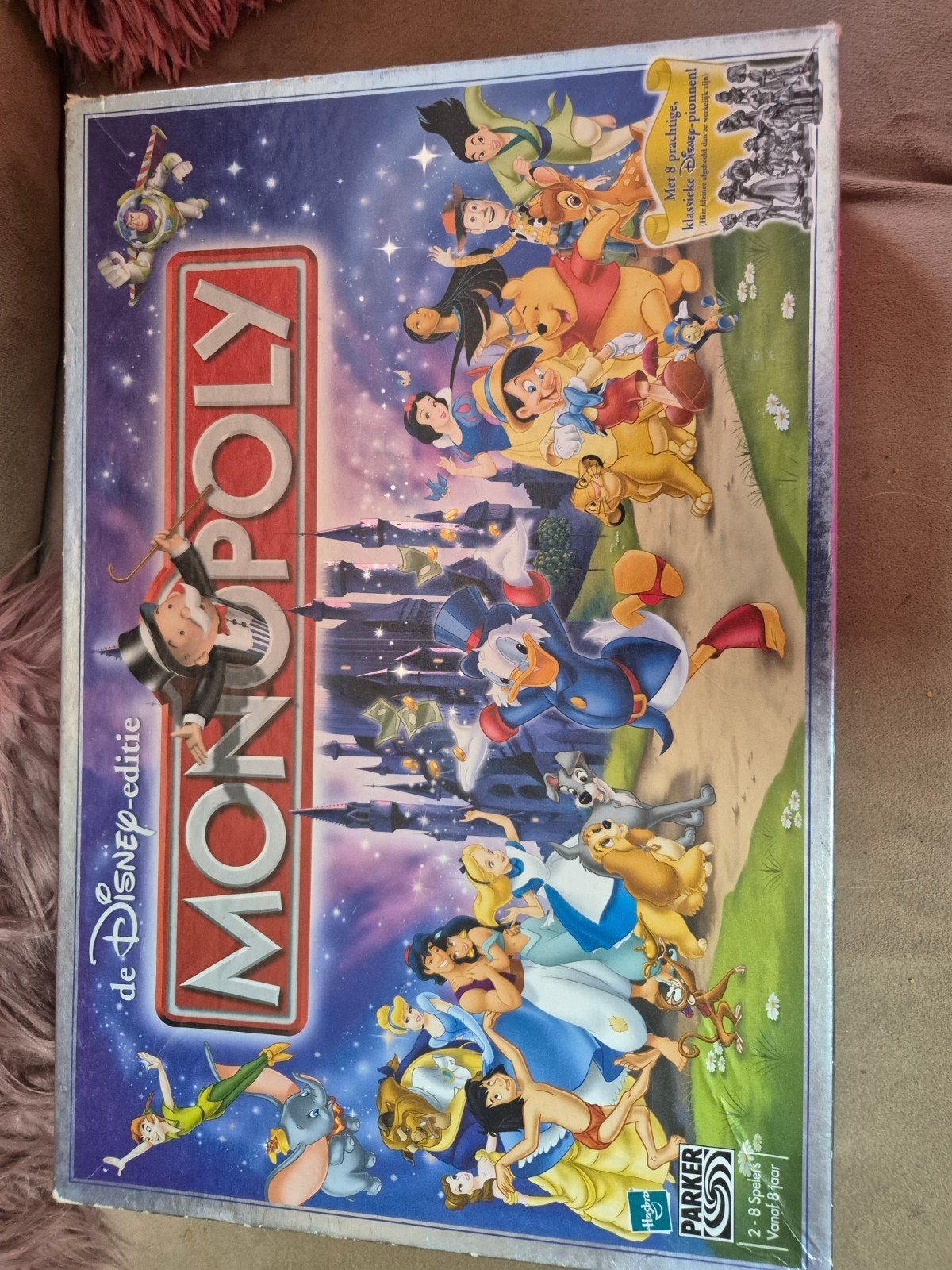 Monopoly Disney Editie Bordspel - Zo goed als nieuw, Hobby en Vrije tijd, Gezelschapsspellen | Bordspellen, Vijf spelers of meer