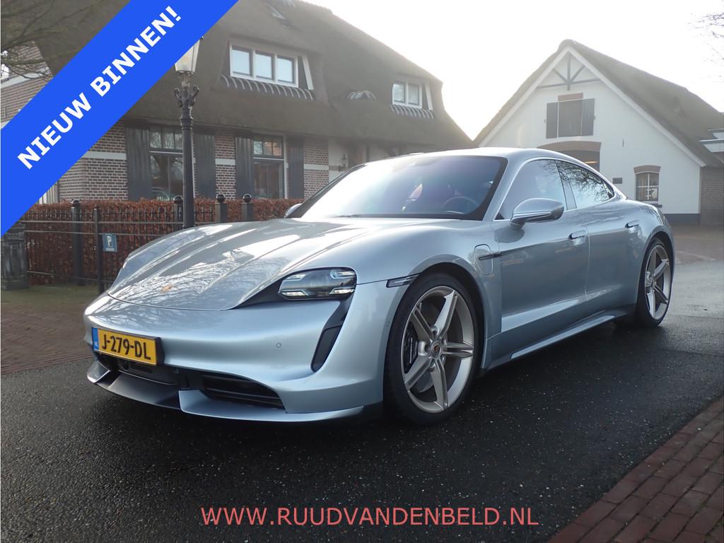 Porsche Taycan Turbo 626pk 92%SOH SPORT-CHRONO/ACC/BURMESTER, Auto's, Porsche, Bedrijf, Te koop, Taycan, 360° camera, 4x4, ABS