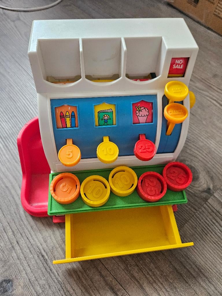 Speelgoedkassa, Kinderen en Baby's, Ophalen, Gebruikt, Kunststof