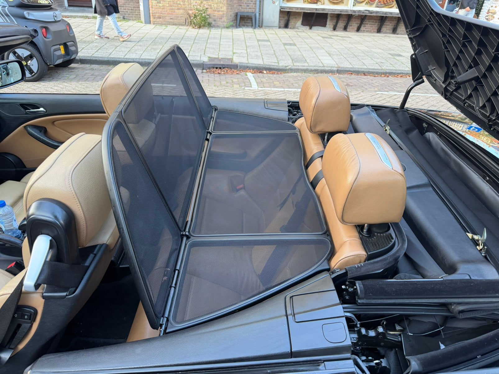 Bmw Origineel e46 cabrio Windscherm, Ophalen, Gebruikt