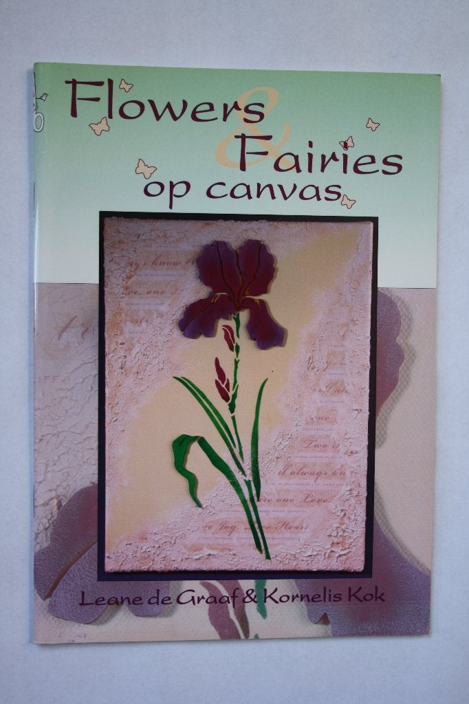 Flowers Fairies op canvas, Ophalen of Verzenden, Nieuw, Overige onderwerpen, Leane de Graaf