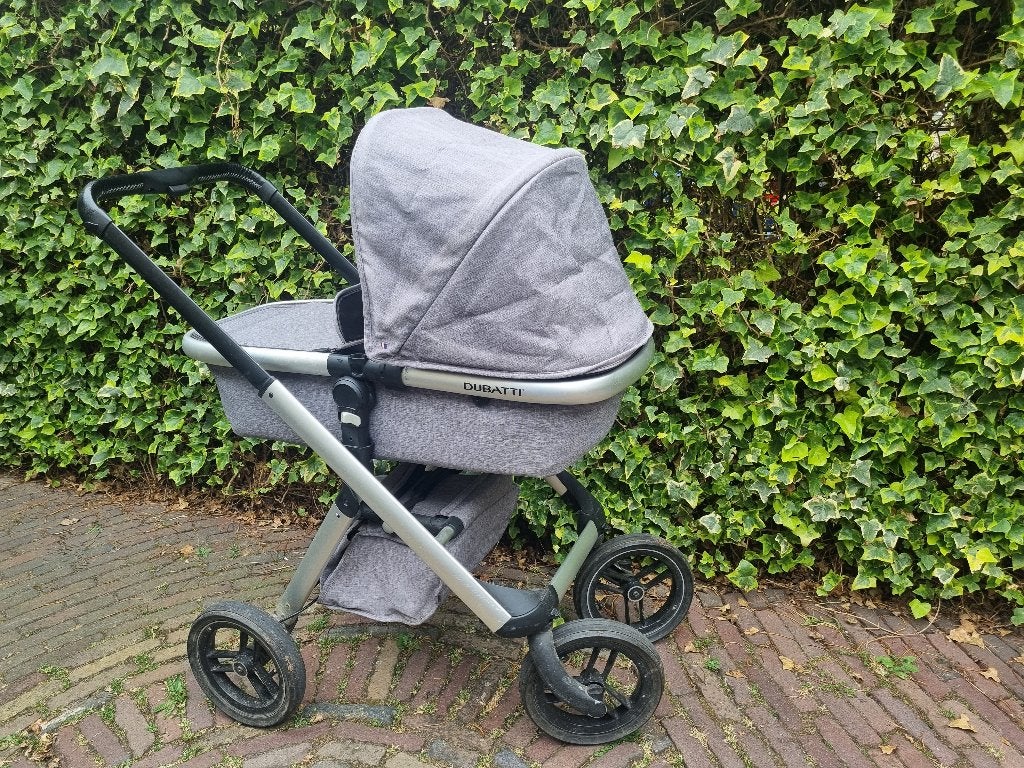 Kinderwagen dubatti one!, Gebruikt, Verstelbare duwstang, Ophalen, Kinderwagen