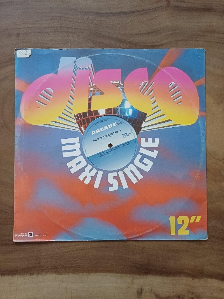 Turn op the Bass Vol.3 - Vinyl, Ophalen of Verzenden, Gebruikt, 12 inch