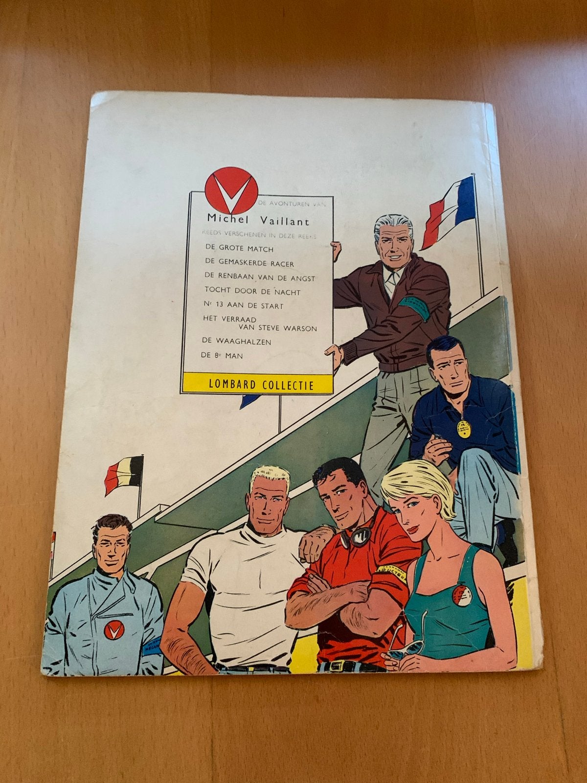 Michel Vaillant - Tocht door de nacht (1962), Boeken, Eén stripboek, Ophalen of Verzenden, Gelezen