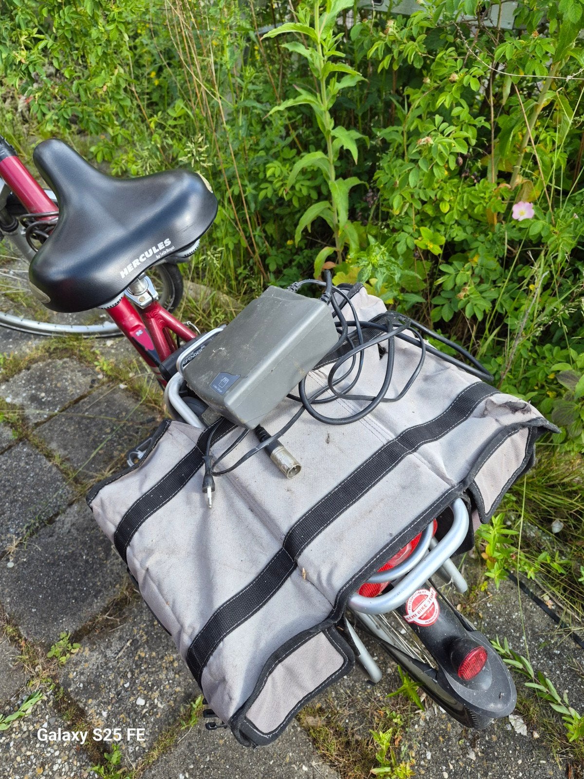 1 elektrische fiets te koop: Hercules (rood), Ophalen of Verzenden