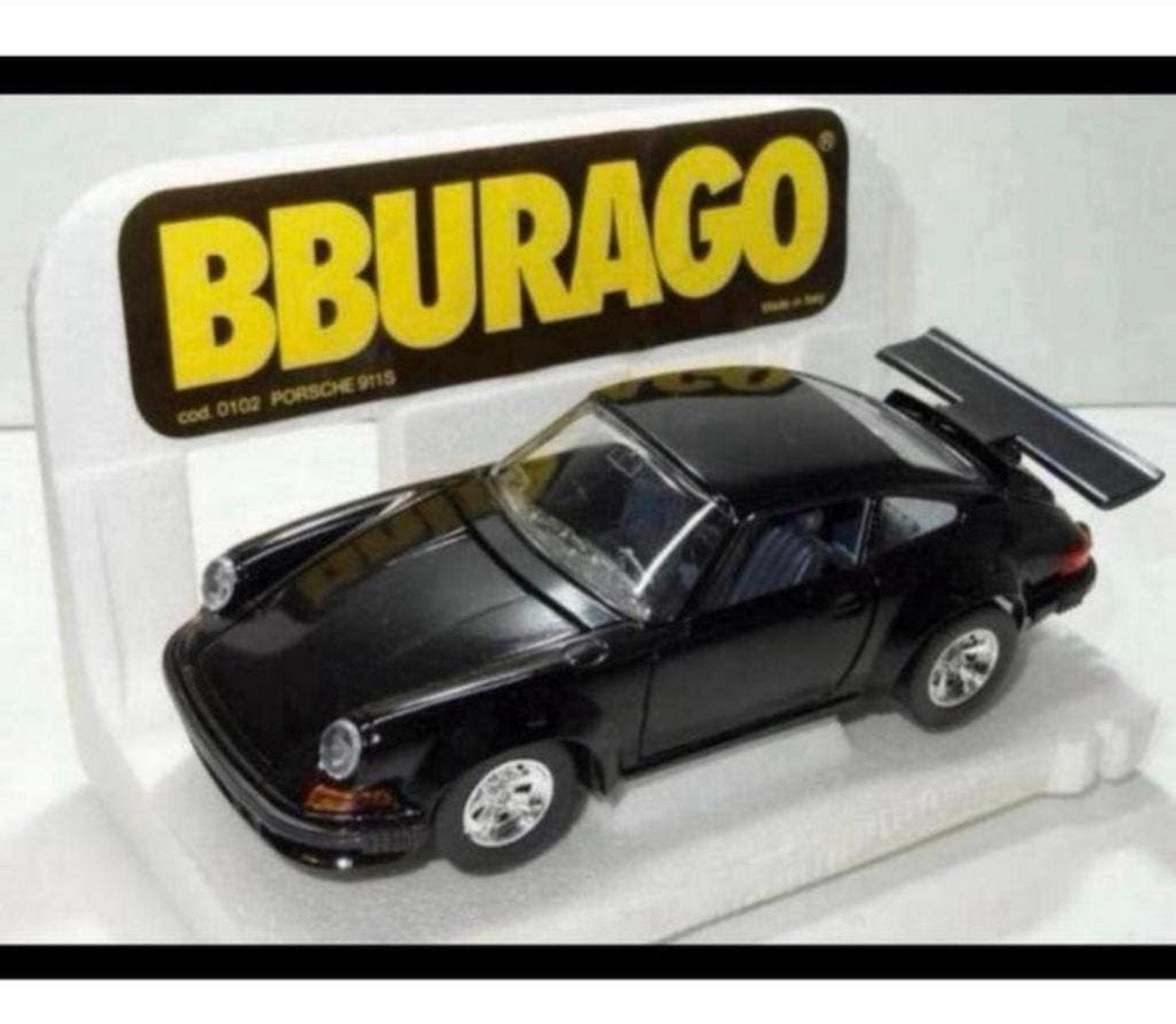 BBURAGO 0102 PORSCHE 911 S (361) Metal BURAGO 1/24 schaal, Auto, Nieuw, Ophalen of Verzenden, H
