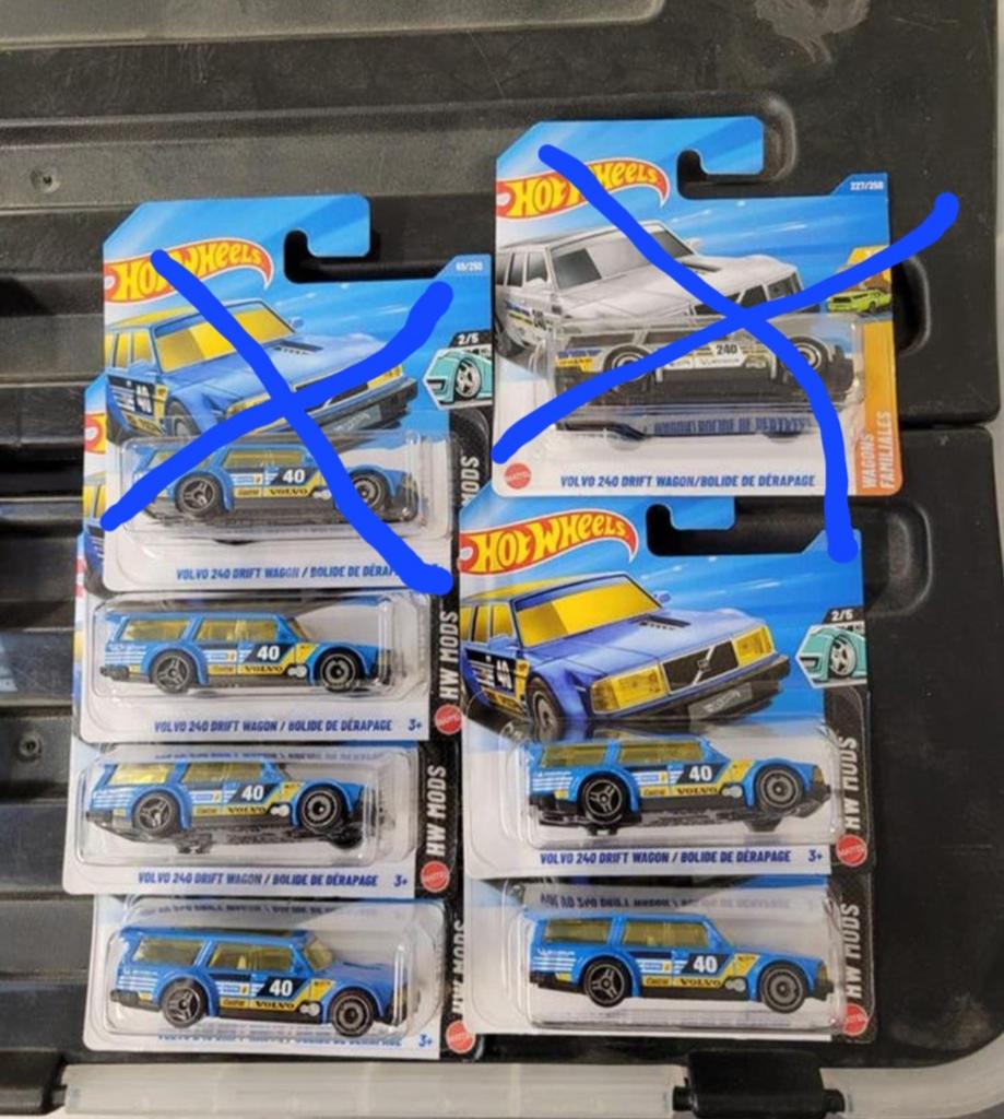 hot wheels volvo 240 drift nieuw, Ophalen of Verzenden, Nieuw, Auto
