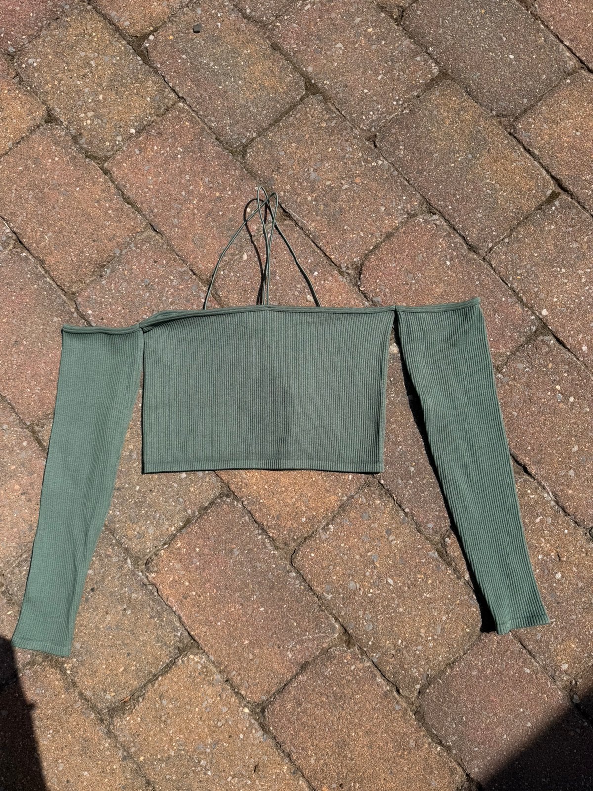 Off shoulder shirt, Zara, Nieuw, Ophalen of Verzenden, Zonder mouw