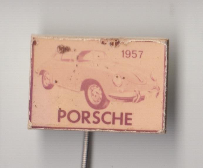 Auto Porsche speldje, Verzamelen, Speldjes, Pins en Buttons, Gebruikt, Niet vindbaar, Niet vindbaar, Speldje of Pin