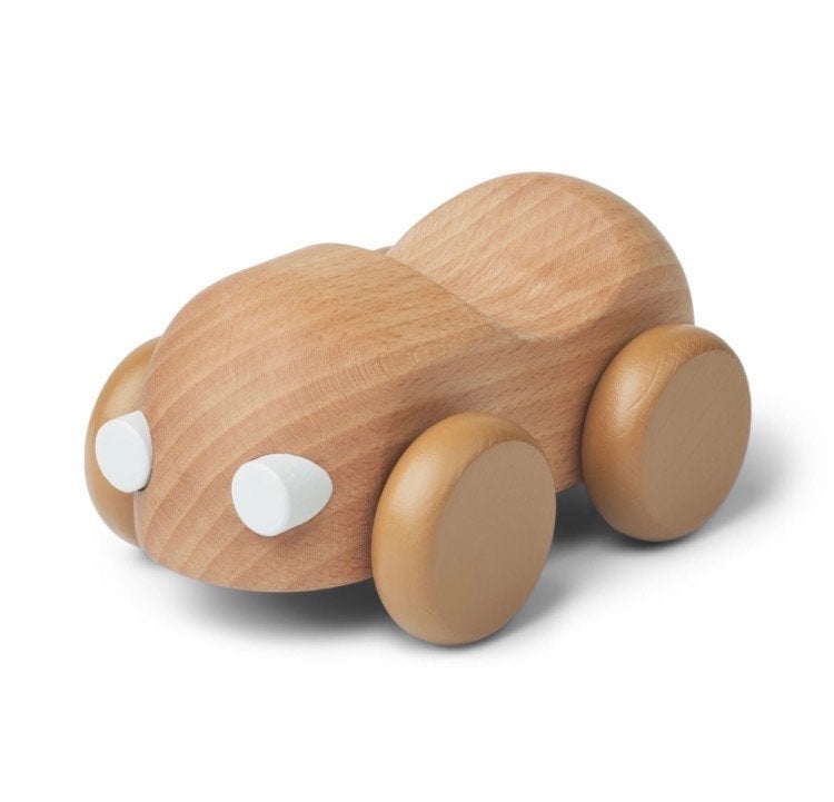 Houten auto van Liewood - Duurzaam speelgoed, Ilewap, Nieuw, Ophalen of Verzenden, Ilse@ilewap.nl