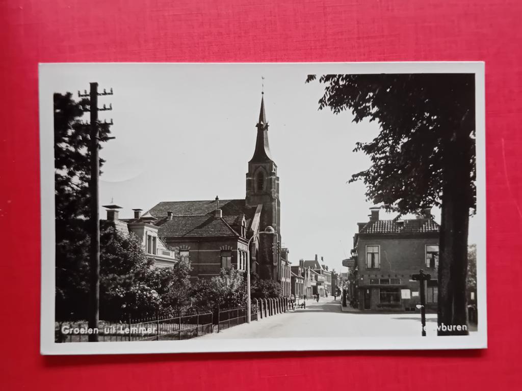 Ansichtkaart Lemmer, Ophalen of Verzenden, Friesland