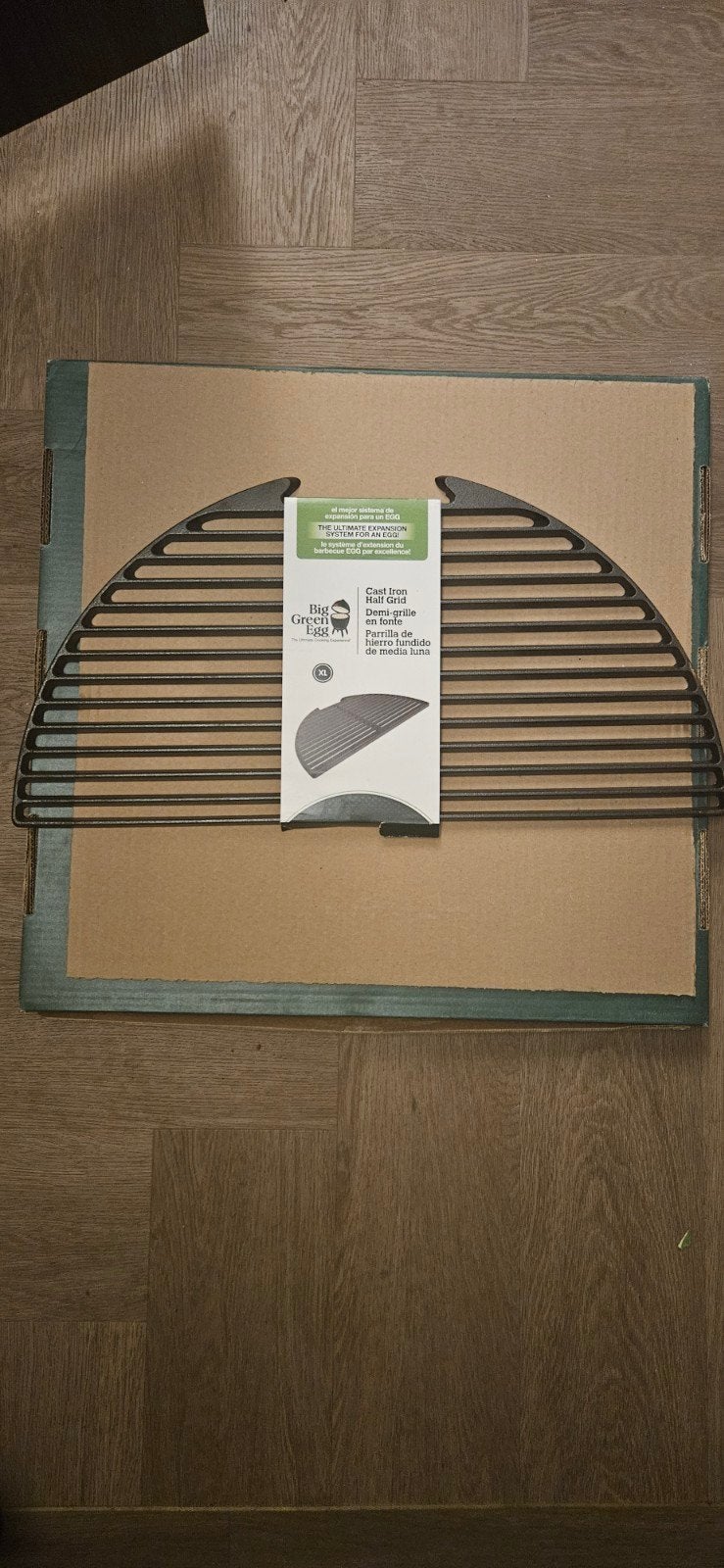 Big Green Egg Gietijzeren Half Rooster XL, Ophalen of Verzenden, Nieuw, Big Green Egg