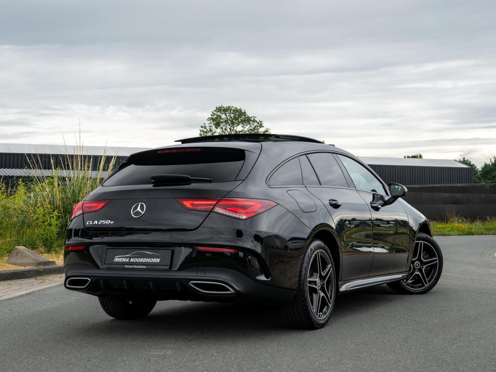 Mercedes CLA-klasse 250 e AMG|Camera|Elek. trekhaak|Sfeerver, CLA, Gebruikt, Zwart, 4 cilinders