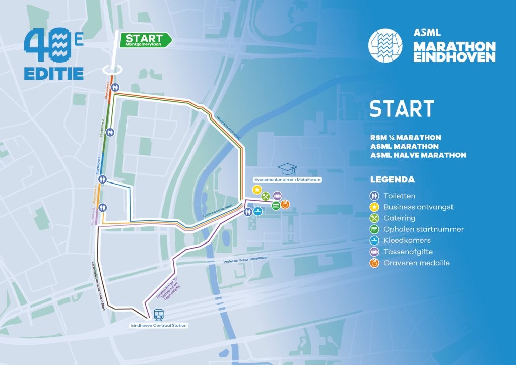 Startbewijs ASML (kwart) marathon Eindhoven, Tickets en Kaartjes, Eén persoon