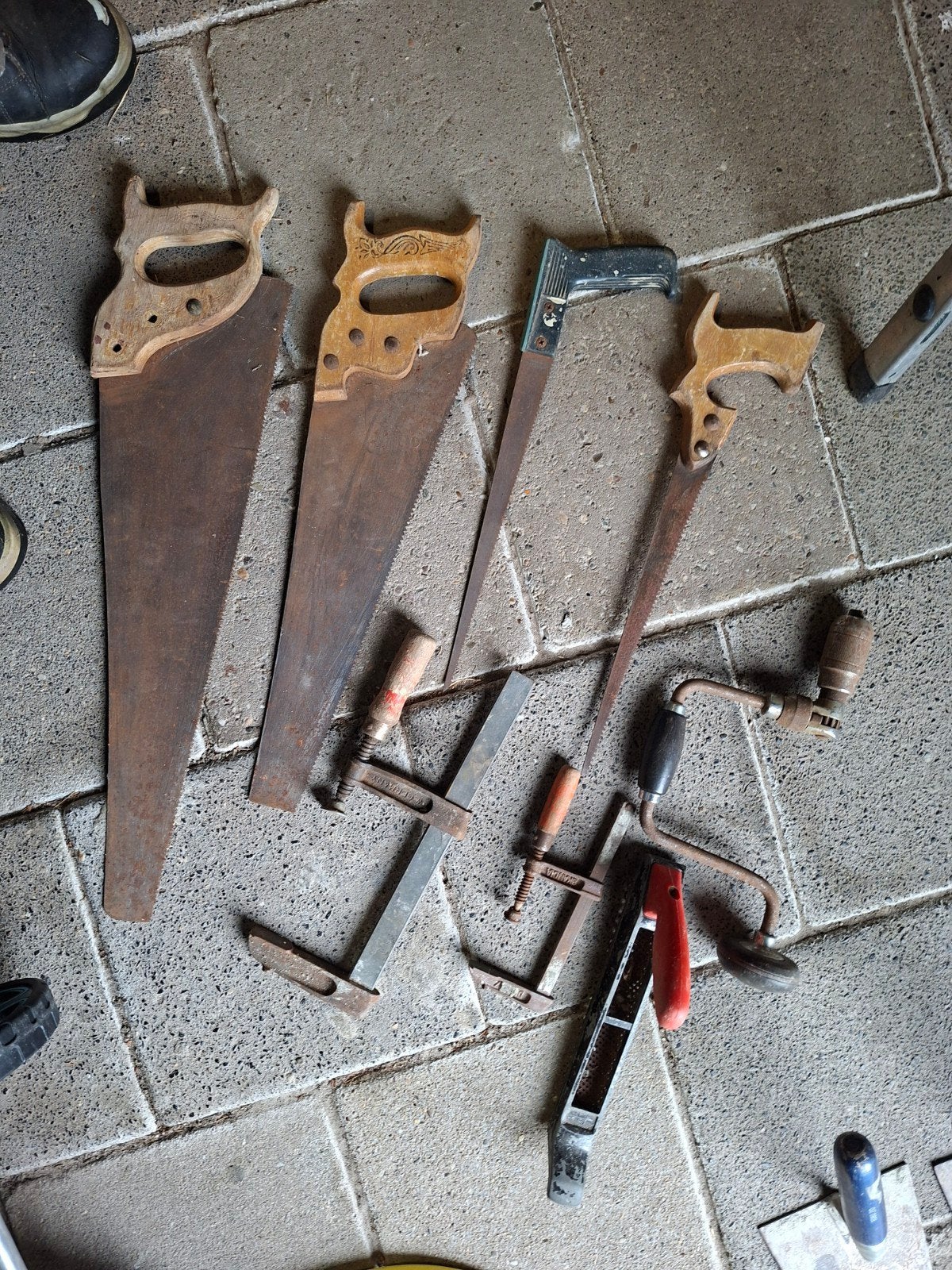 Te koop zagen, Ophalen, Gebruikt