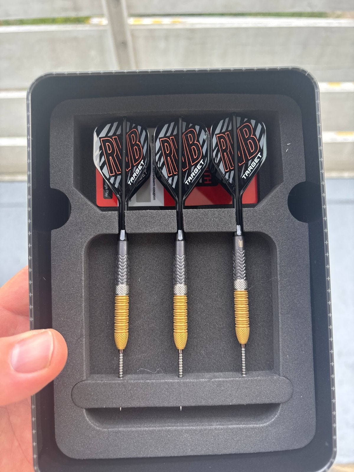Raymond Van Barneveld Darts - Nieuw in doos, Sport en Fitness, Darts, Ophalen of Verzenden, Nieuw, Pijlen
