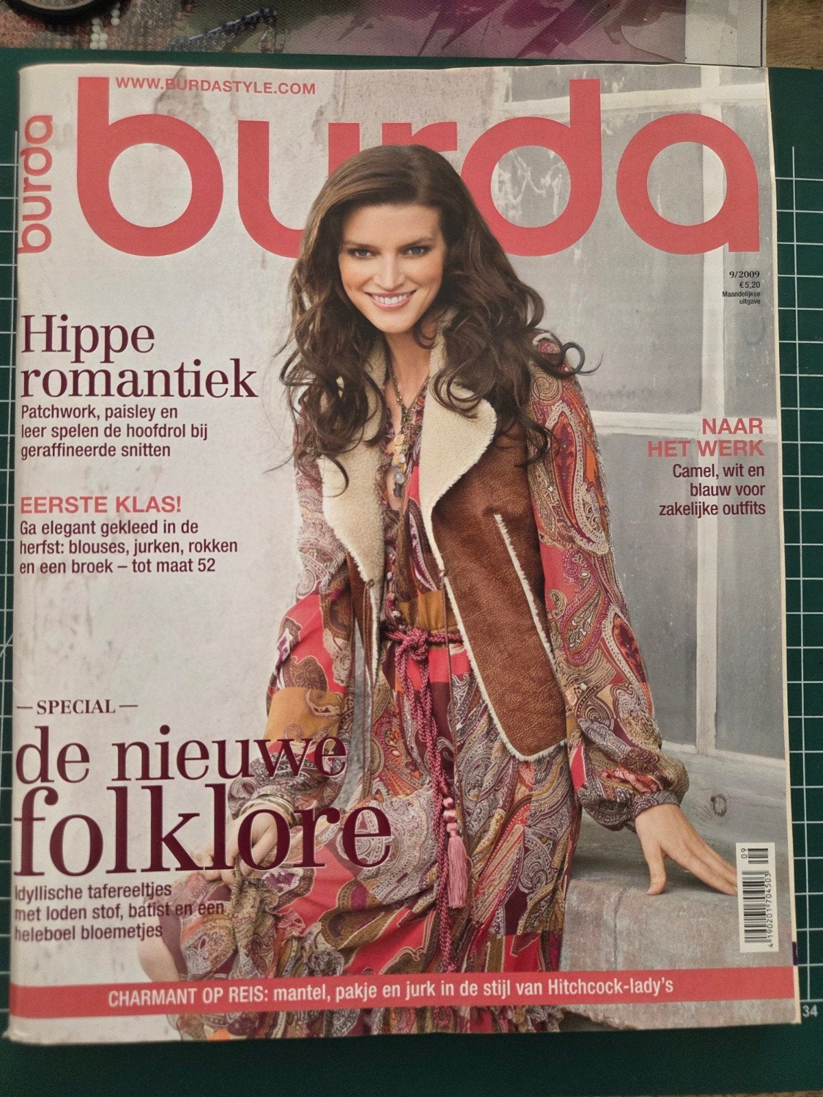 Burda Style 9/2009 - Hippe Romantiek en Nieuwe Folklore, Overige typen, Vrouw, Nieuw, Burda
