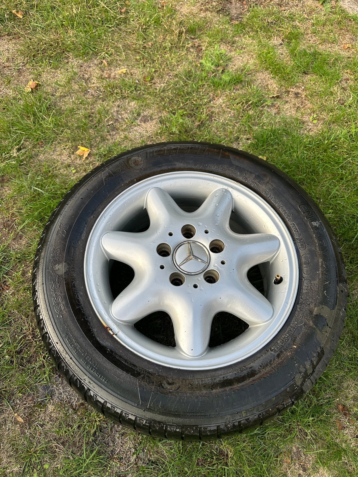 Originele Mercedes-Benz Velgen 15 inch w203, Ophalen, Gebruikt, 15 inch, Overige