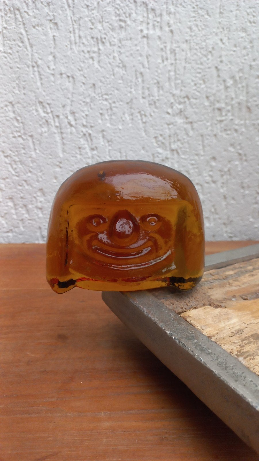 Grappige presse papier. Bergdala. Erik Höglund, Antiek en Kunst, Antiek | Glas en Kristal, Ophalen of Verzenden