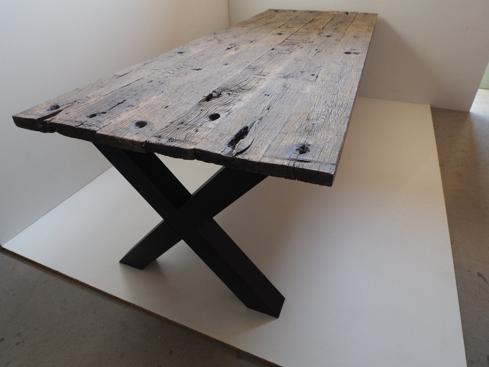 Tafel, Ophalen, Eikenhout, 50 tot 100 cm, Landelijk