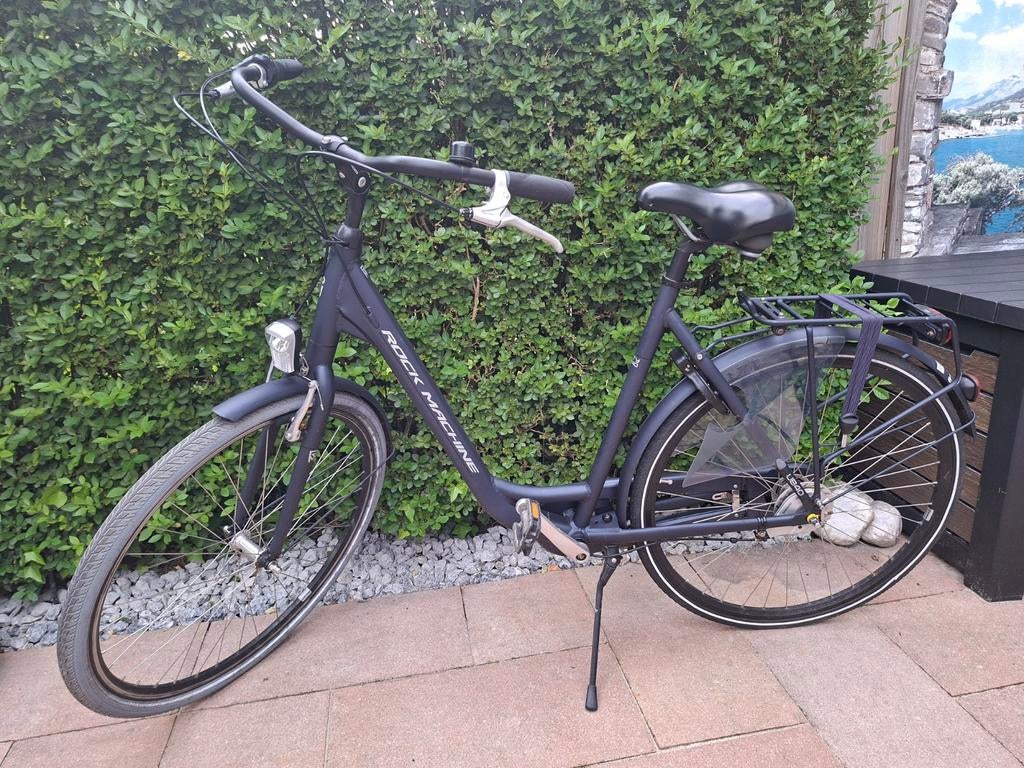 Rock machine damesfiets, Gebruikt, Versnellingen, 56 cm of meer, Trommelrem