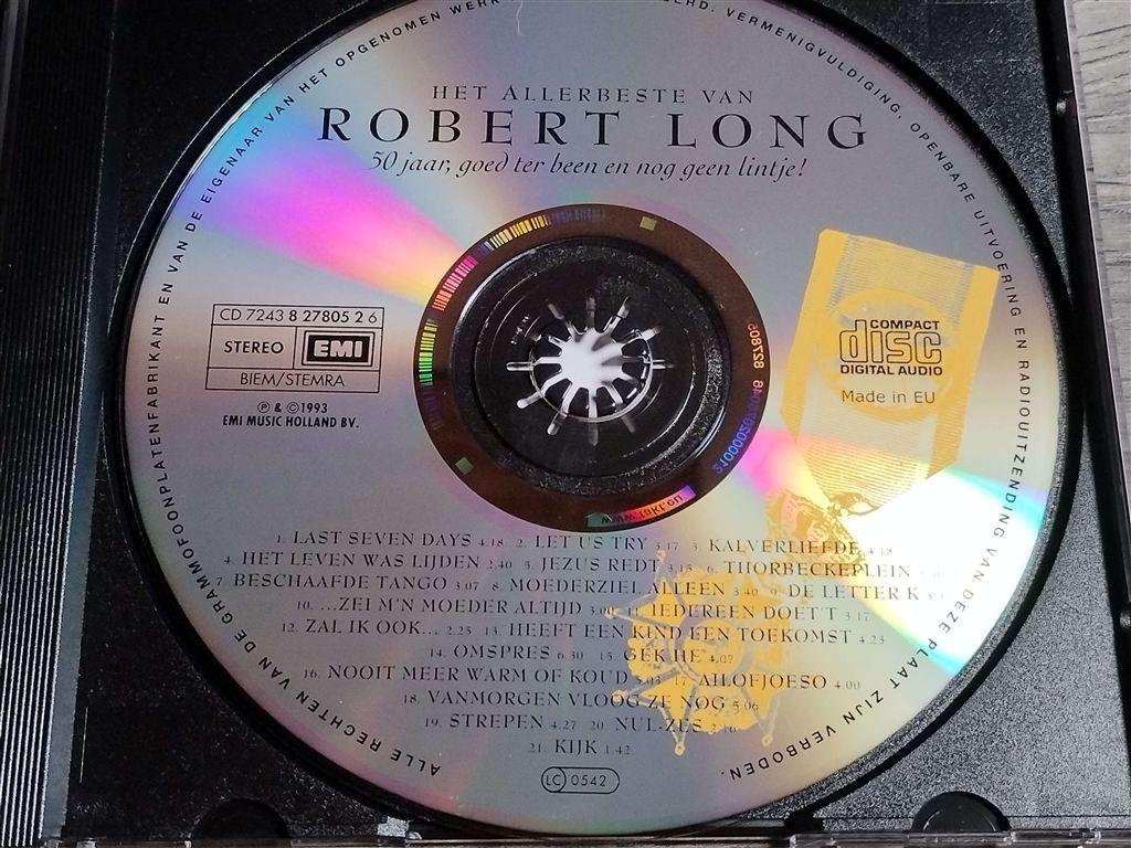 Robert Long ‎– Het Allerbeste Van Robert Long, Cd's en Dvd's, Ophalen of Verzenden, Zo goed als nieuw, Levenslied of Smartlap