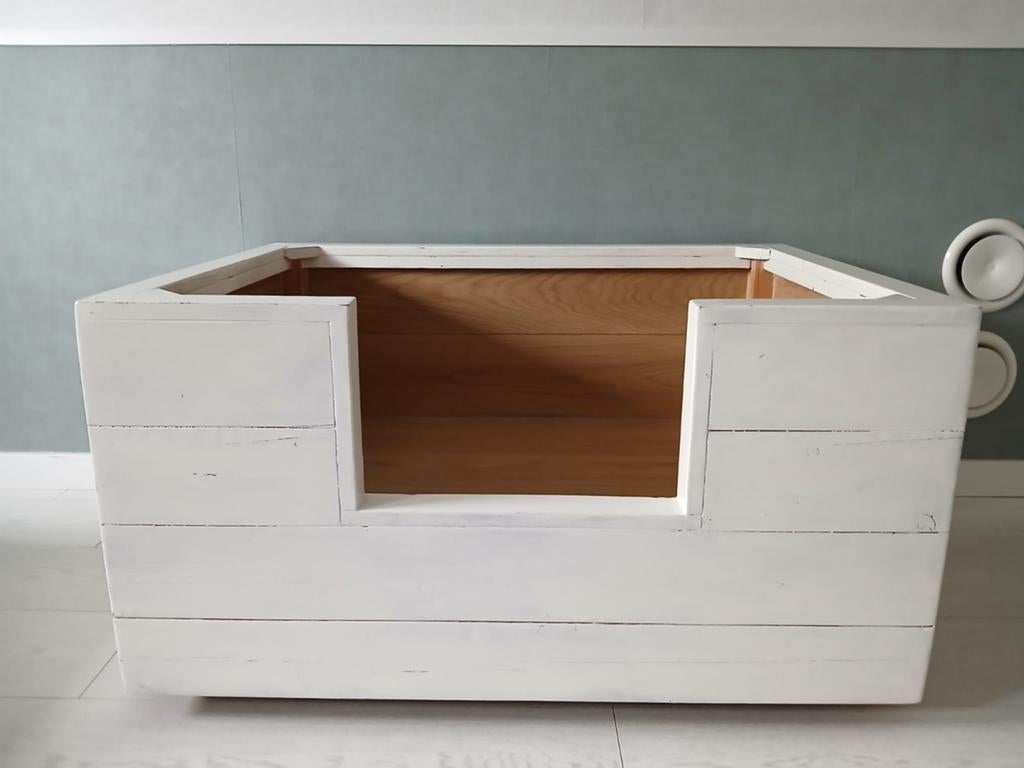 Grenen houten hondenmand honden huis ca 88  64 buitenmaat, Dieren en Toebehoren, Ophalen of Verzenden, 110 cm of meer