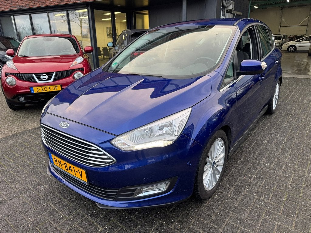 Ford C-Max 1.0 Titanium NAVI CRUISE TREKHAAK CLIMA LMV ORIG, Auto's, Ford, Voorwielaandrijving, 125 pk, Gebruikt, Euro 6