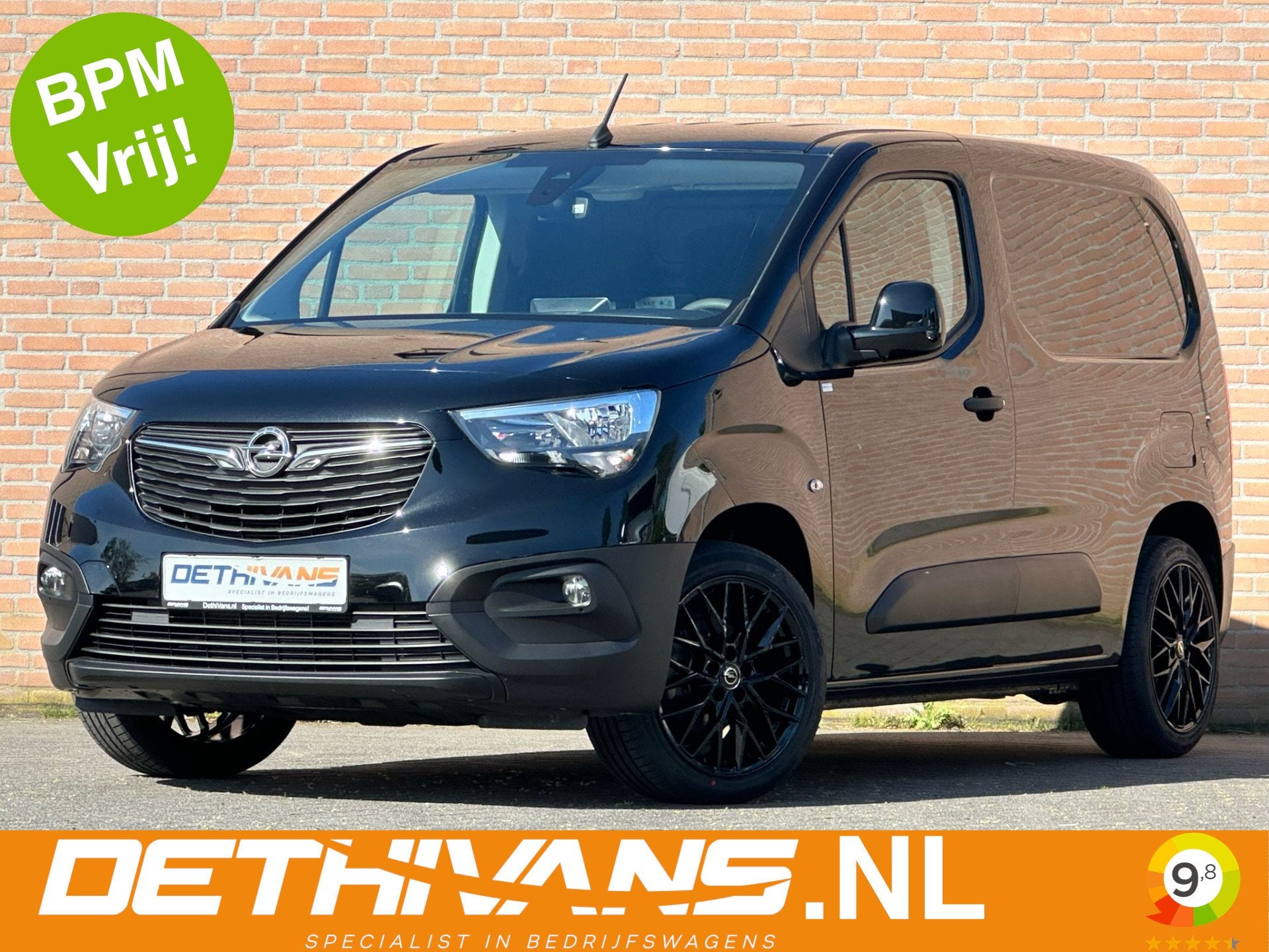 Opel Combo 1.5D 102PK / 3-Persoons / Carplay /Camera, Voorwielaandrijving, 1350 kg, Gebruikt, Huisgarantie