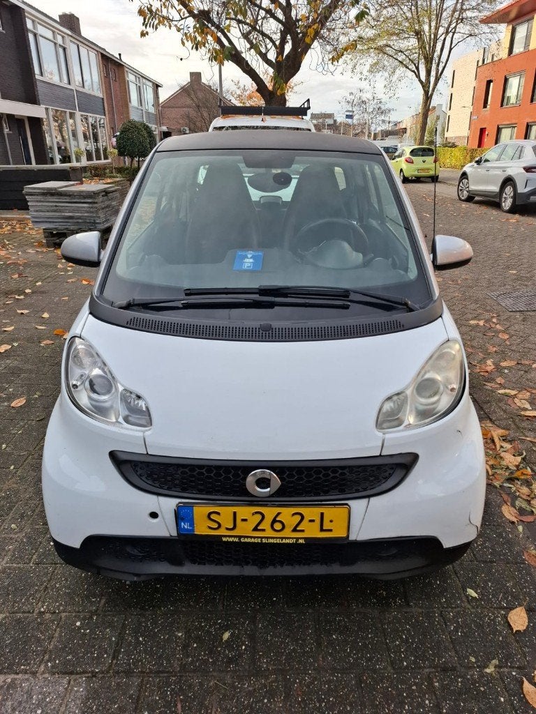 Smart ForTwo 1.0 45KW Coupe MHD AUT 2012 WIT, Auto's, Smart, Automaat, Achterwielaandrijving, 18 €/maand, 61 pk