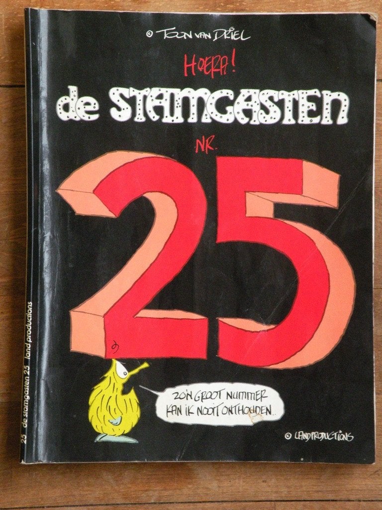 Toon van Driel - De stamgasten nr. 25., Eén stripboek, Ophalen of Verzenden, Zo goed als nieuw, Toon van Driel