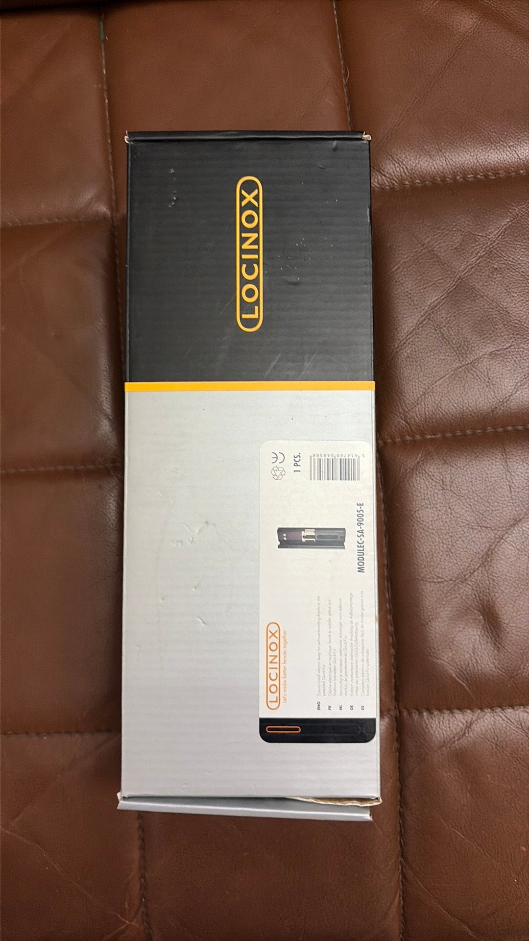 Locinox electronische slotvanger, Ophalen of Verzenden, Nieuw, Rvs, Schuif of Grendel