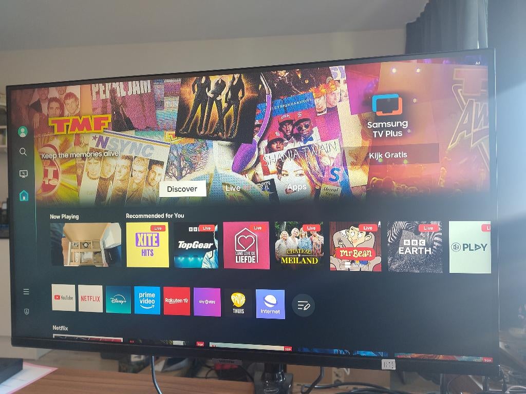 Samsung LS32BM700UPXEN Smart Monitor, Computers en Software, Monitoren, Gebruikt, 3 tot 5 ms, HDMI, Full HD
