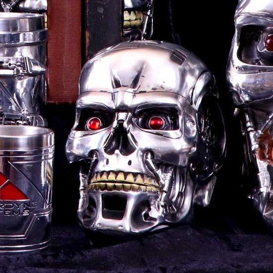 Terminator Box T 800 Skull of Motorhead decoratie beeld, Americansaleshop@gmail.com, Beeldje, Replica of Model, Nieuw, Uk
