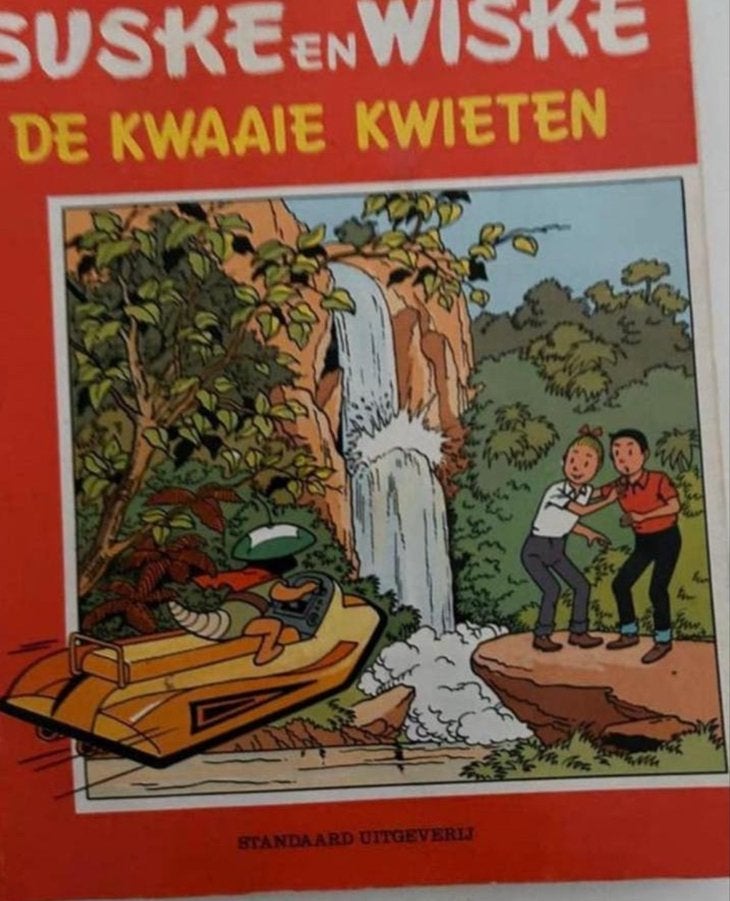 Suske en Wiske 209: De Kwaaie Kwinten - Willy Vandersteen, Eén stripboek, Ophalen of Verzenden, Gelezen