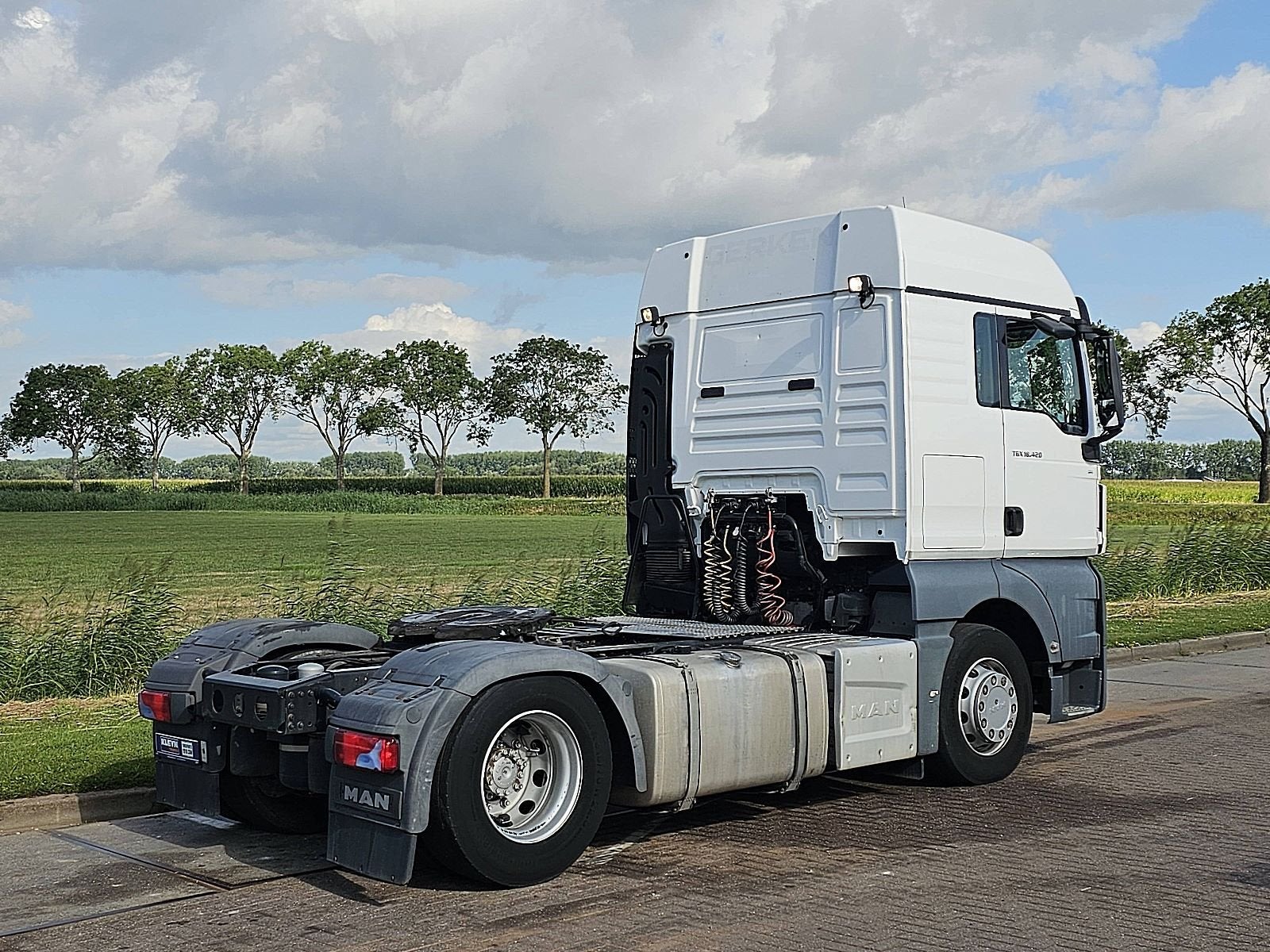 M.A.N. 18.420 TGX xlx bls intarder, Auto's, Vrachtwagens, Automaat, Euro 6, MAN, Wit