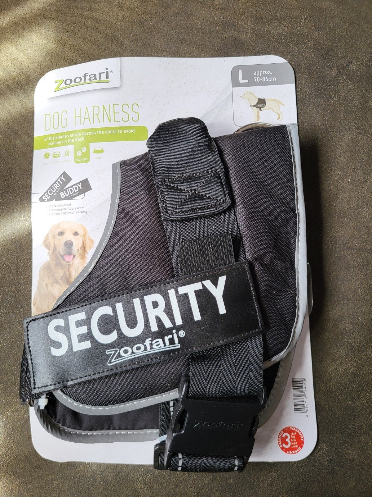 Honden harnas, Ophalen, Nieuw