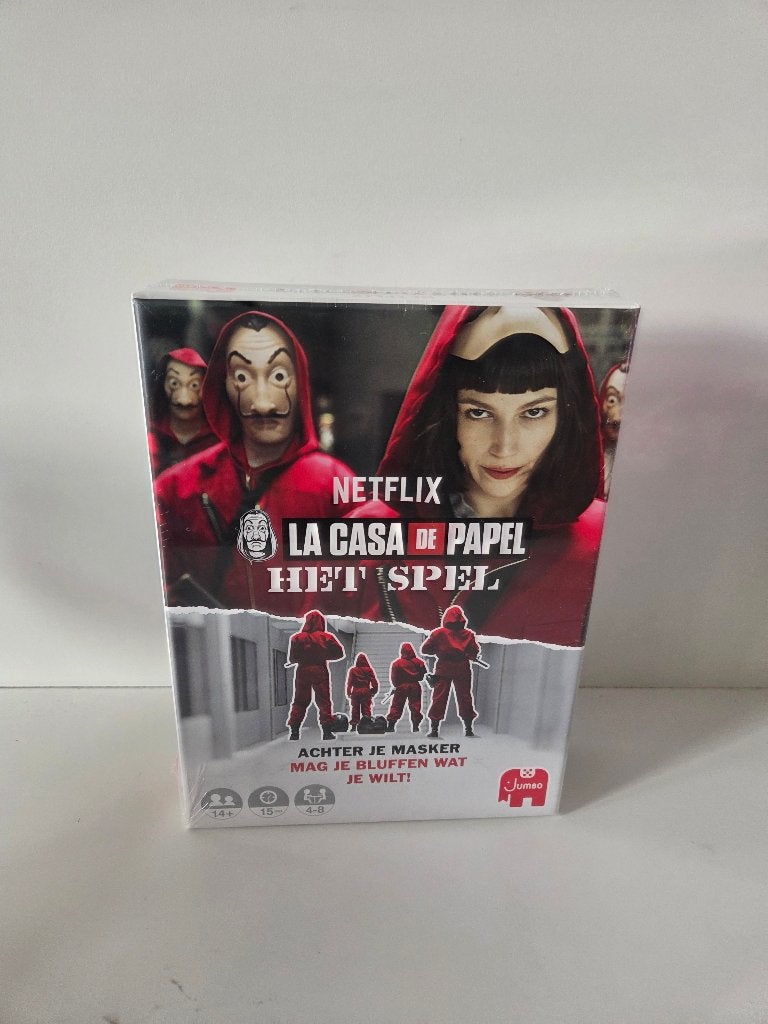 Netflix La Casa de Papel Het Spel - Nieuw in verpakking, Drie of vier spelers, Ophalen of Verzenden, Nieuw, Jumbo