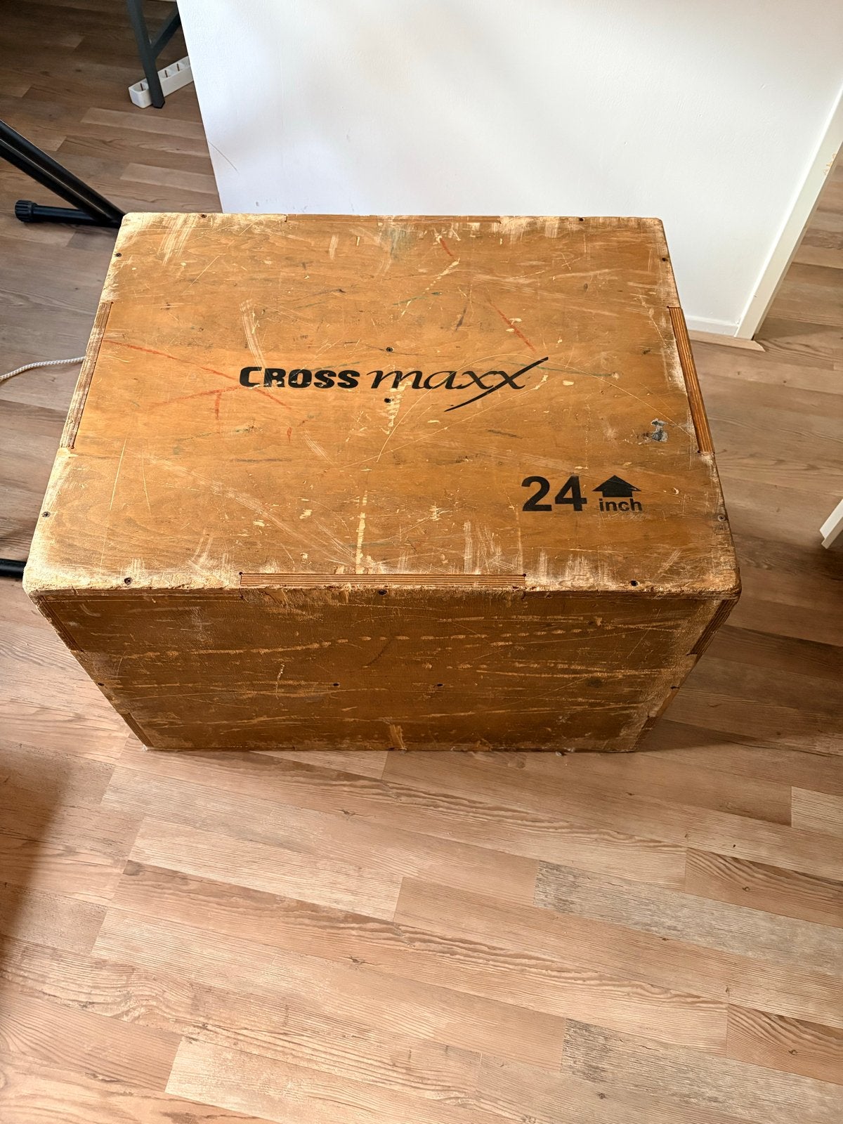 Crossmaxx Plyo Box - 24 inch, Sport en Fitness, Ophalen, Gebruikt, Benen, Overige typen