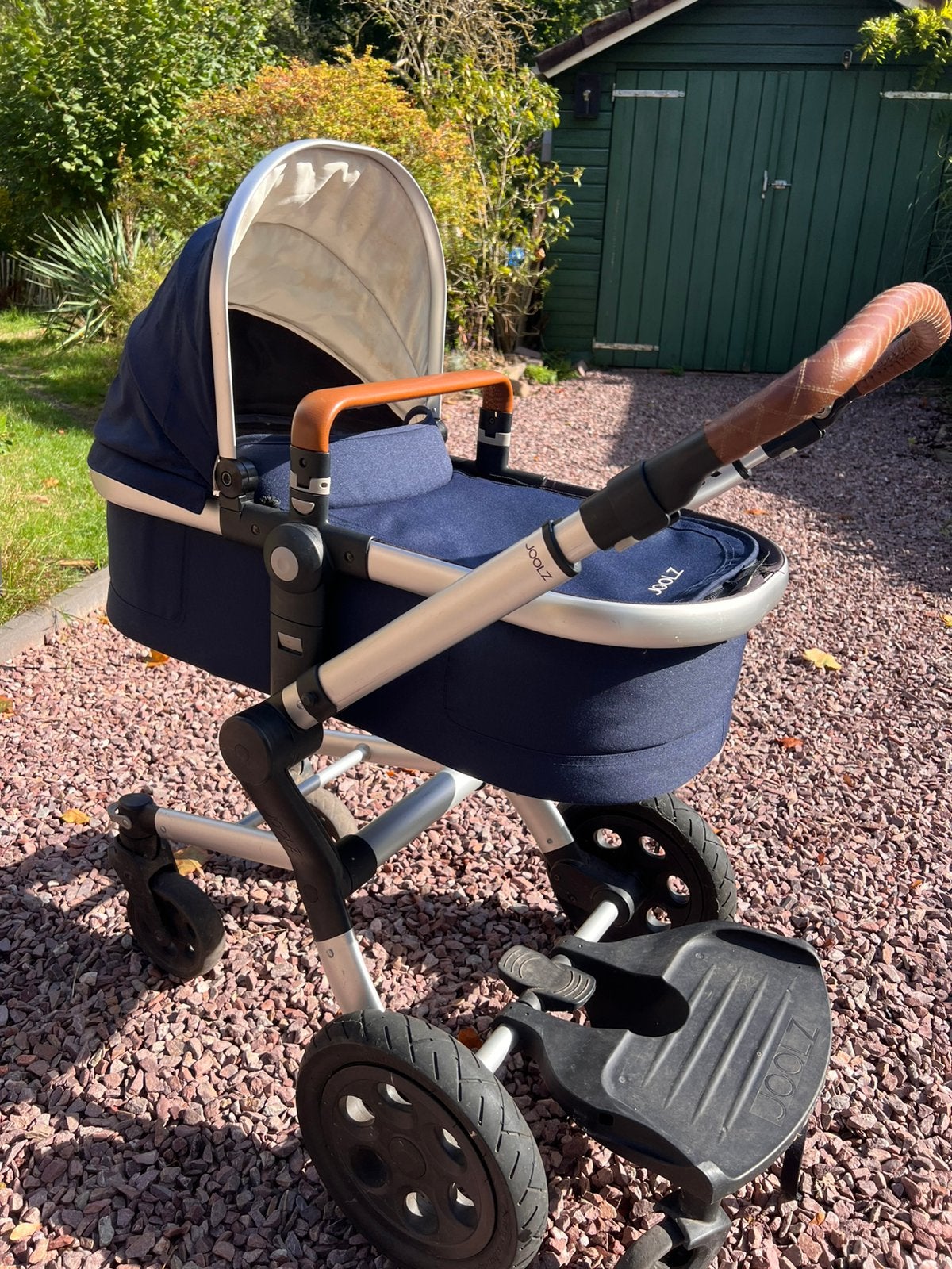 Joolz Day 1 kinderwagen compleet + meerijdplankje, Gebruikt, Verstelbare duwstang, Combiwagen, Ophalen
