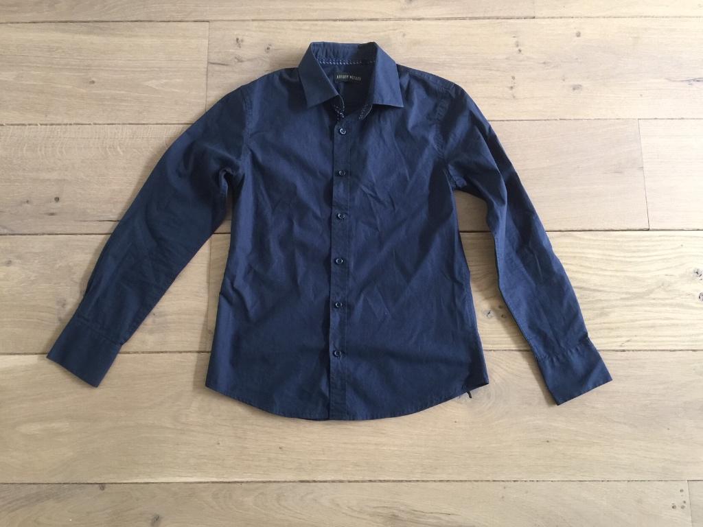 ZGAN Antony Morato overhemd maat 10 140, Overhemd of Blouse, Ophalen of Verzenden, Jongen, Antony Morato