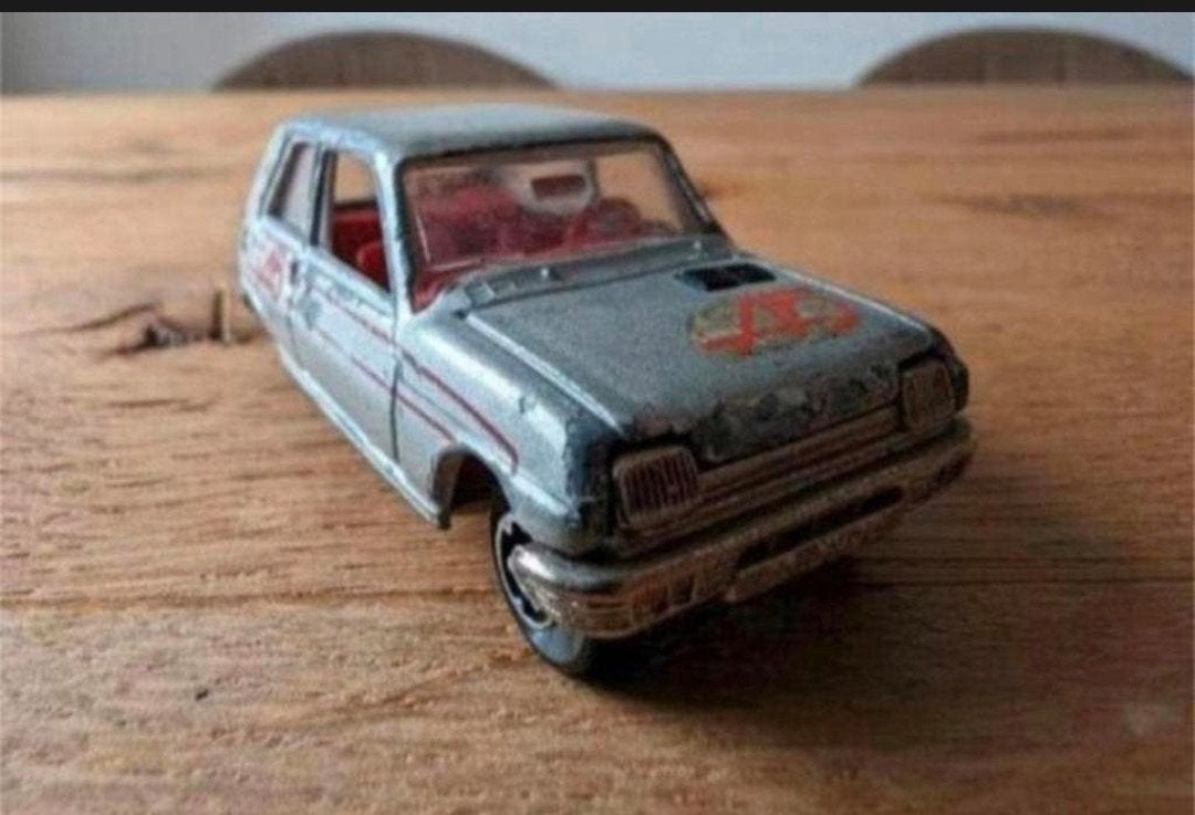 Renault 5 Alpine – Majorette  – Made in France, Ophalen of Verzenden, Gebruikt, Auto