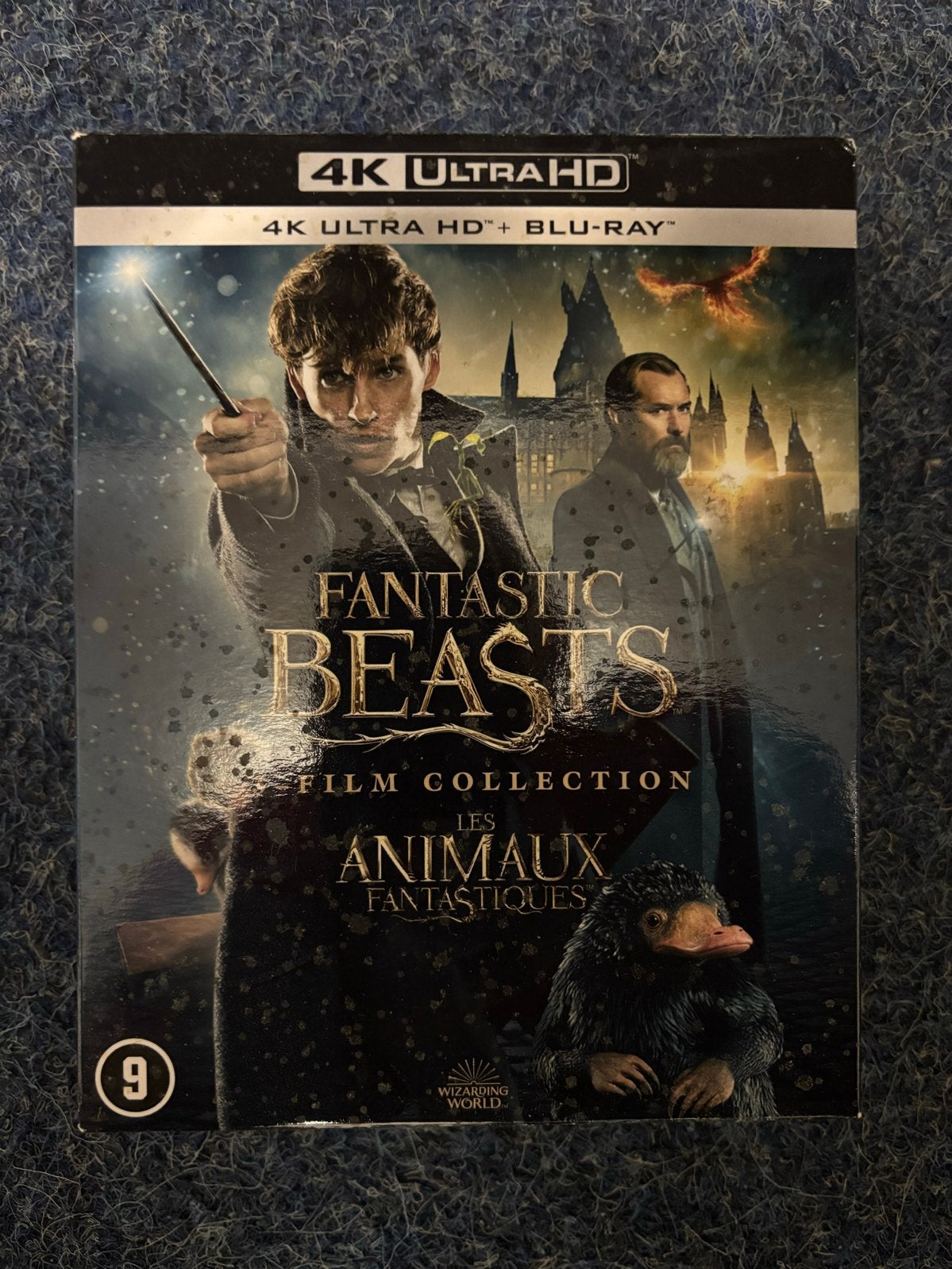 Fantastic Beasts 3-Film Collection 4K Ultra HD + Blu-Ray, Cd's en Dvd's, Blu-ray, Ophalen of Verzenden, Zo goed als nieuw, Science Fiction en Fantasy