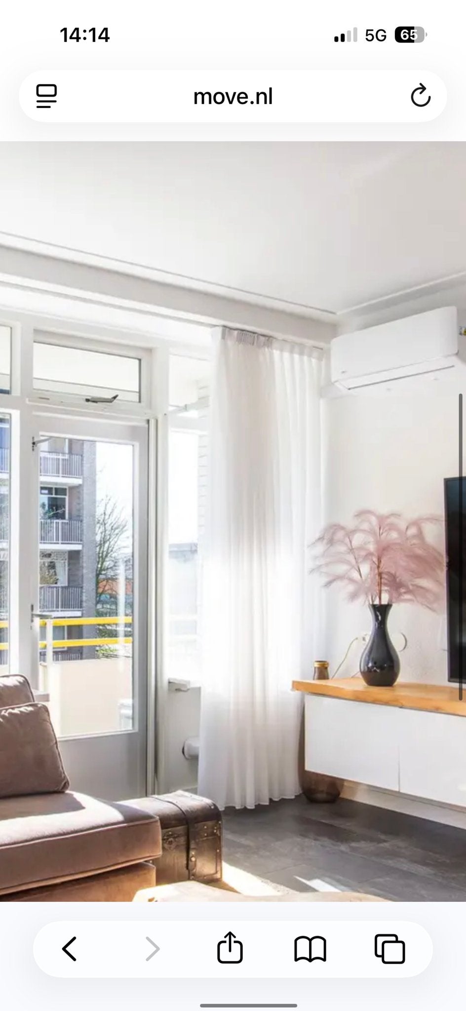 Vitrages op maat voor woonkamer en slaapkamer, wit, Huis en Inrichting, Stoffering | Gordijnen en Lamellen, Zo goed als nieuw